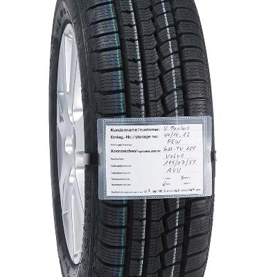 250 Reifenanhänger ECO Radeinlagerung Reifeneinlagerung Reifenkennzeichnung 