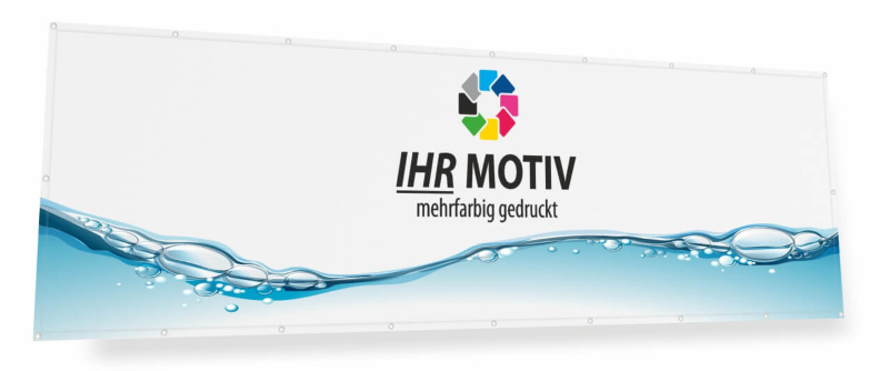 Werbebanner PVC Individuell 400 x 120 cm Werbebanner PVC Individuell 400 x 120 cm