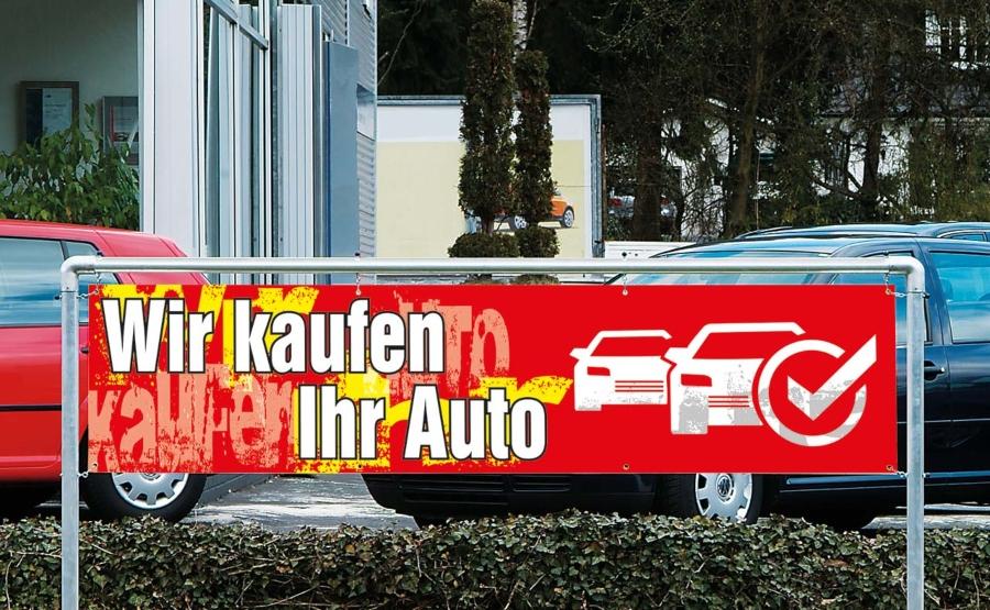 Außenwerbung für Autohaus und Kfz-Werkstatt
