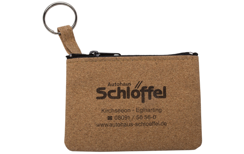 CreativDesign® RFID Schlüsseletui aus Kork 