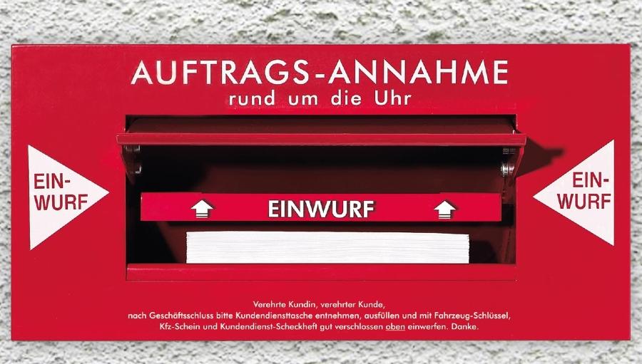 24-Stunden-Annahme-Schacht