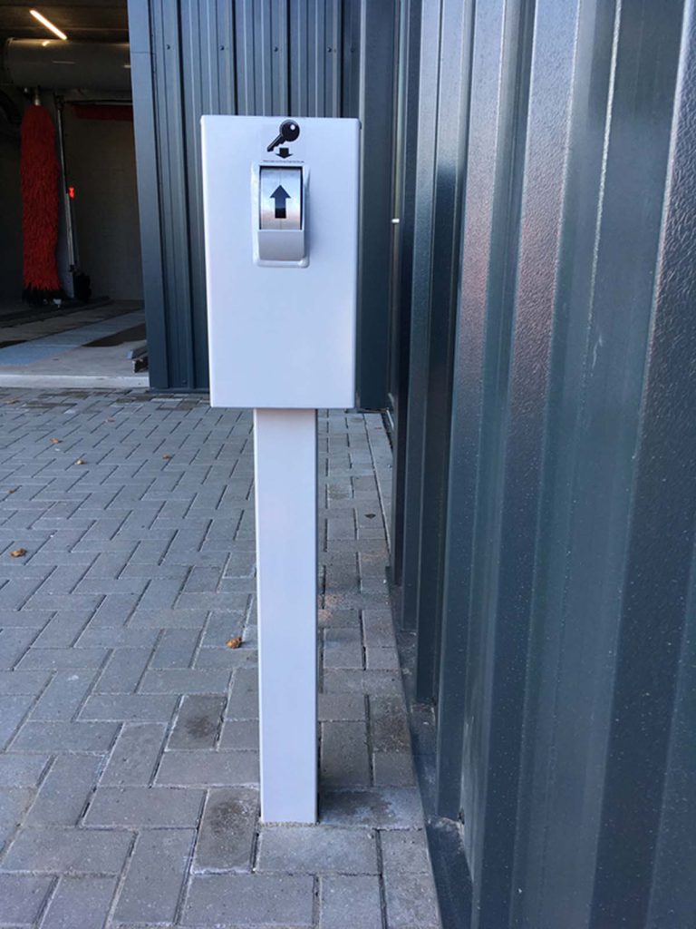 Schlüssel-Annahme Dropbox zur Sockelmontage 