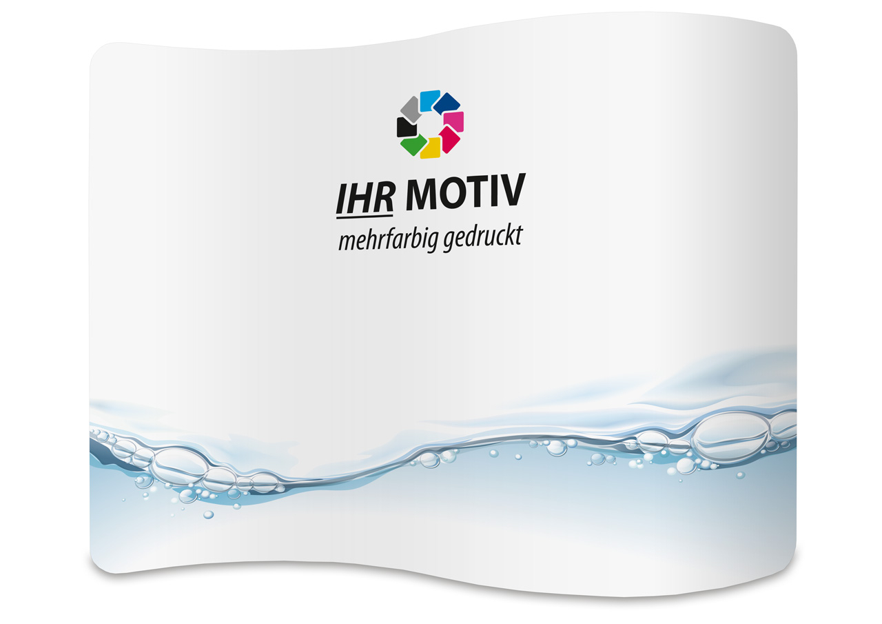 Messewand Messedisplay Smart S - B 250 x H 230 cm  Messewand Messedisplay Smart S - B 250 x H 230 cm