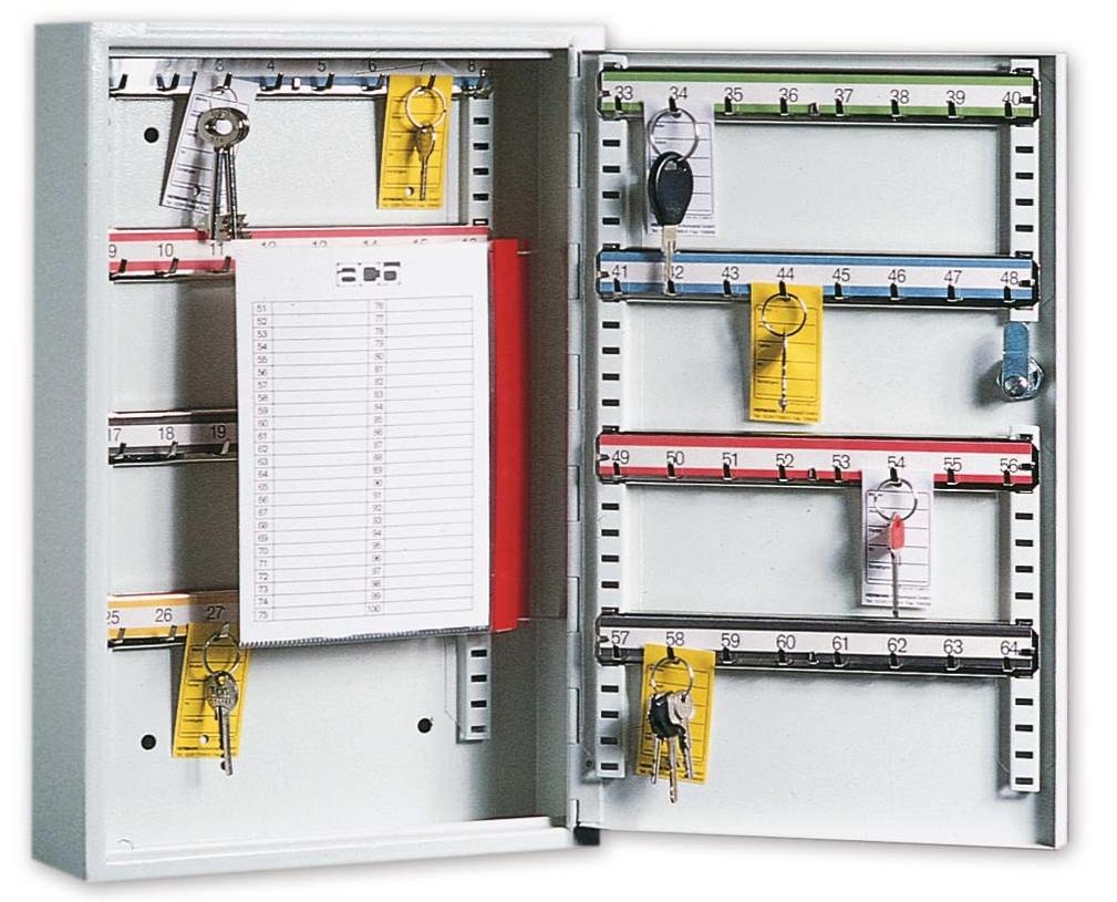 Schlüsselschrank mit 64 Haken
