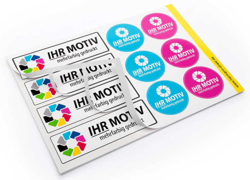 Konfigurator für Stickerbogen drucken 