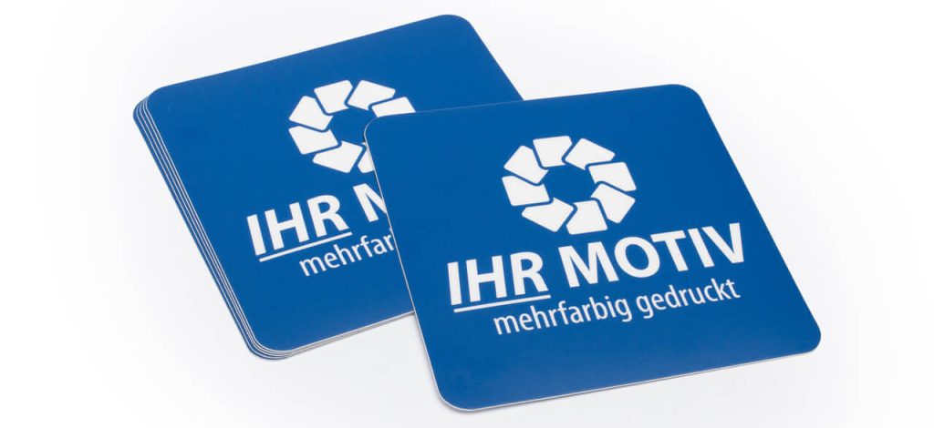 Aufkleberdruck und Sticker-Marketing - HERMANN Fachversand