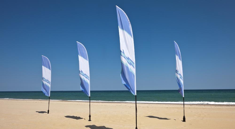 Beachflags - Flexible Werbeflaggen
