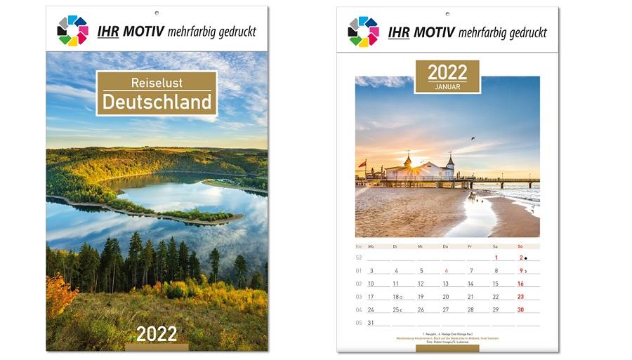 Bildkalender "Deutschland", Ausgabe 2022