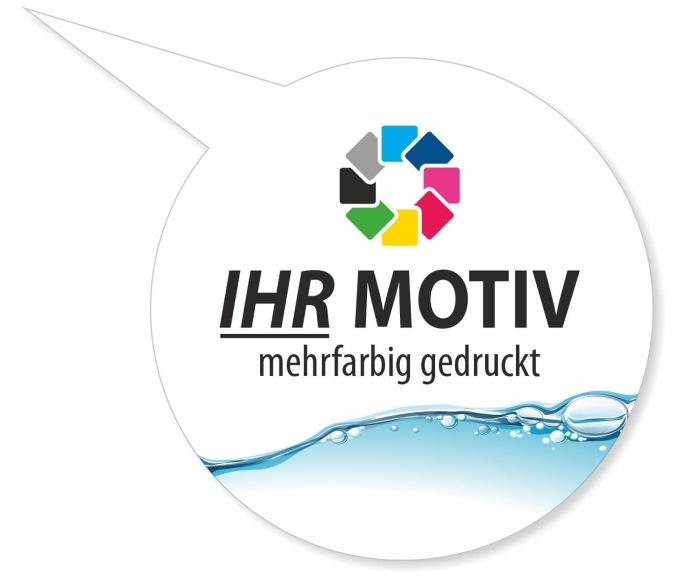 Aufkleber Sprechblase - Aufkleberdruck und Sticker-Marketing