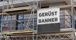 Gerüst- und Bauzaunbanner für die Außenwerbung nutzen