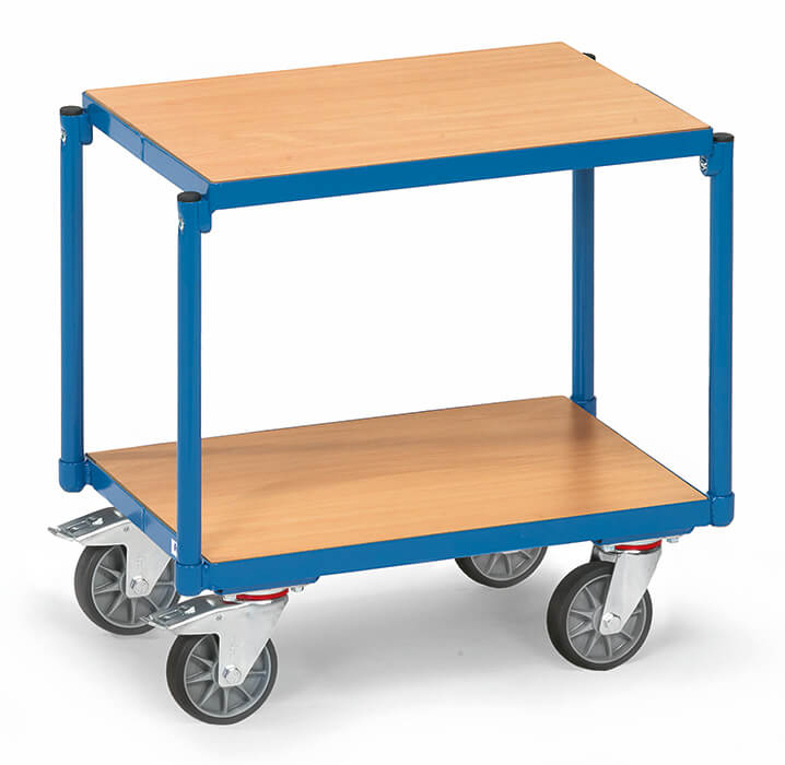 Vorschau: Fetra Etagenroller 2 Etagen bündig Ladeflächen 605 x 408 mm