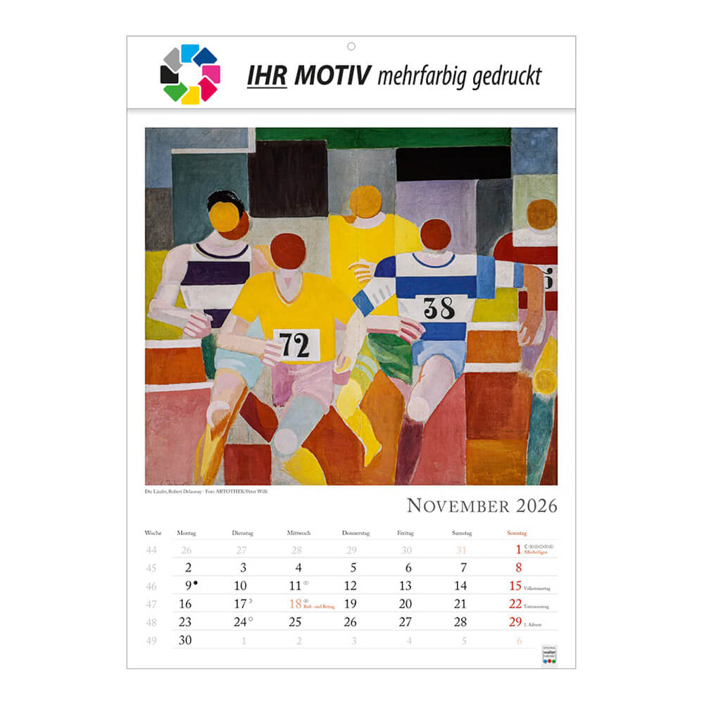 Bildkalender Kunstkalender Monat November