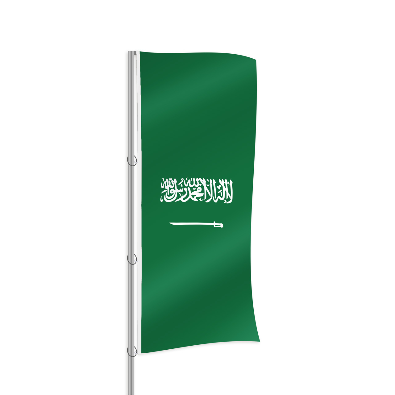 Saudi-Arabien Fahne im Hochformat kaufen