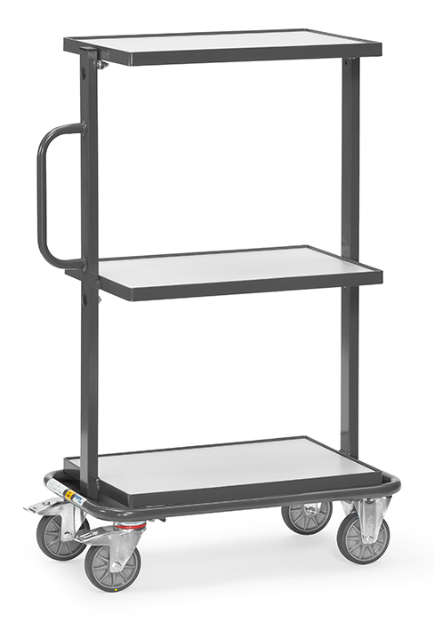 Vorschau: Fetra ESD-Beistellwagen mit Böden Ladefläche 600 x 400 mm bis 200 kg