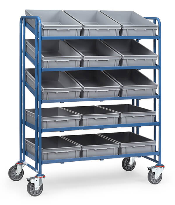 Fetra Eurokastenwagen mit Eurokästen Ladefläche 1240 x 610 mm