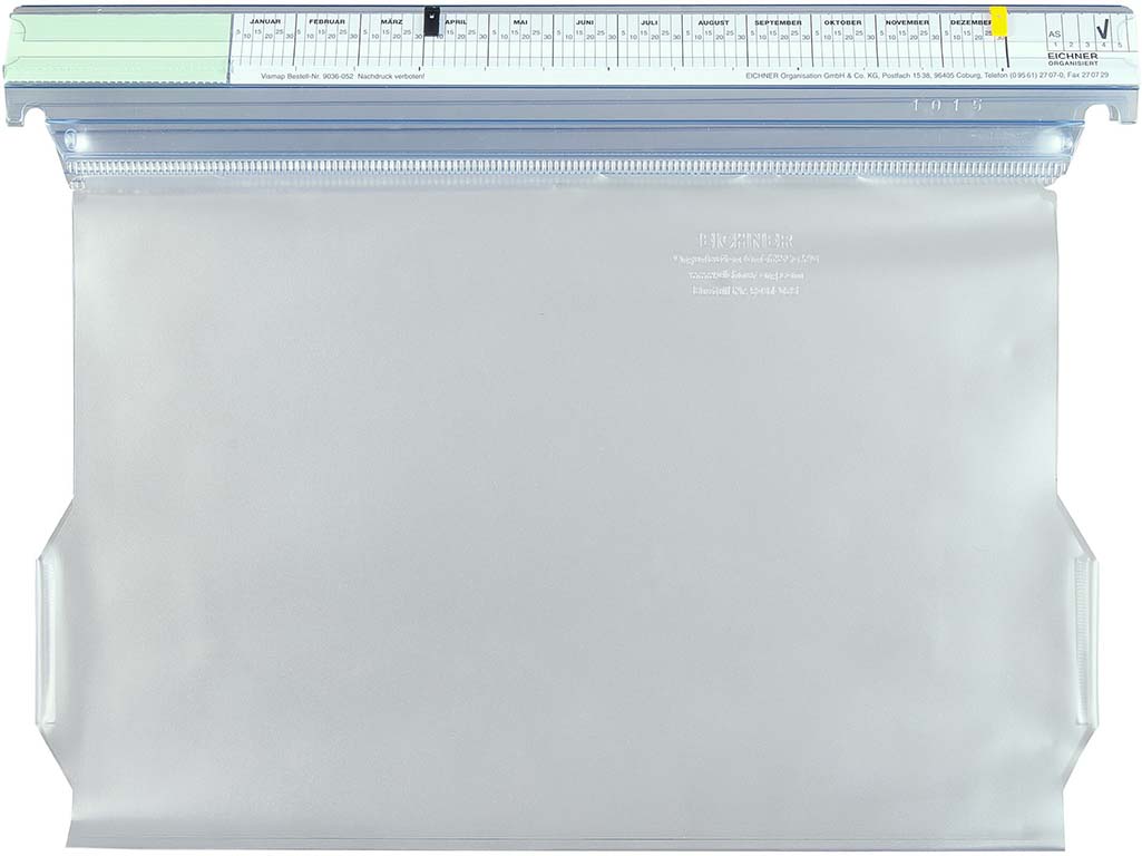 Terminmappe Visimap A4 quer transparent