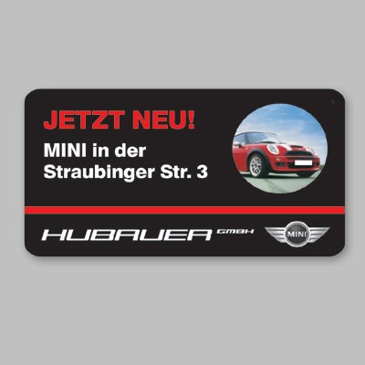 Vorschau: Adress-Aufkleber, farbig bedruckt, Größe 65 x 34 mm