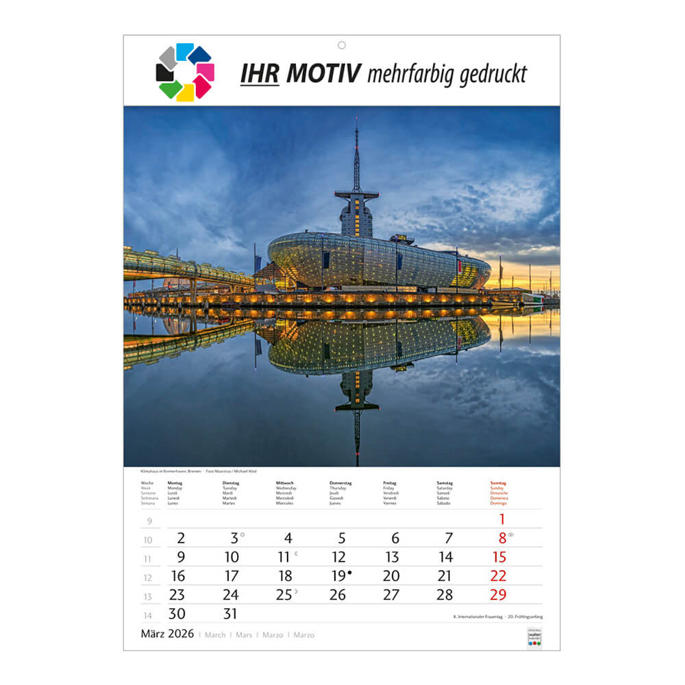 Bildkalender Schönes Deutschland Monat März
