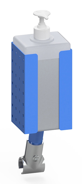 Vorschau: Fetra Flaschenhalterung für Euro-Flaschen 1000ml Stellfläche 93 x 75 mm