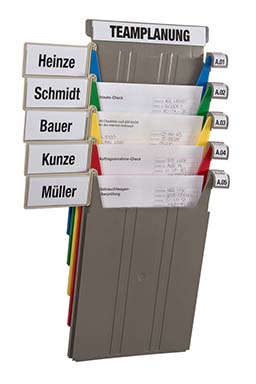 Vorschau: Beschriftungsclip für Wandsortierer