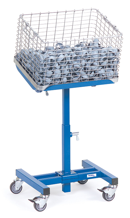 Vorschau: Fetra Materialständer Ladefläche 510 x 410 mm höhenverstellbar 500-775 mm