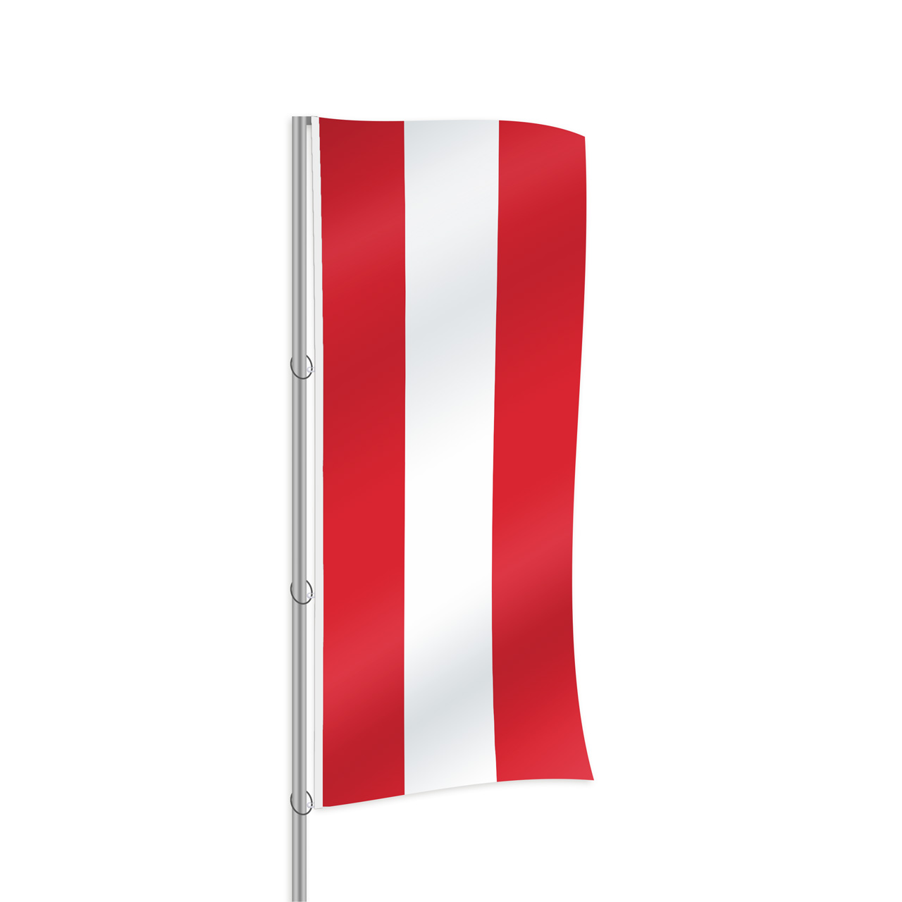 Peru Fahne im Hochformat kaufen