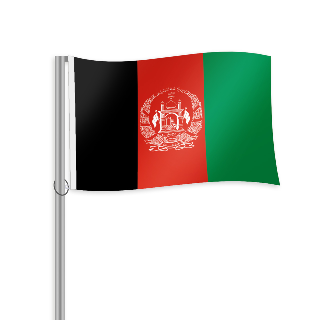 Vorschau: Afghanistan Fahne