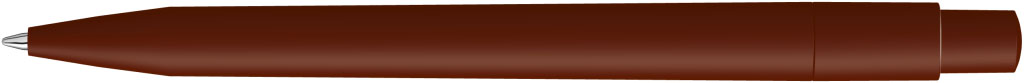 ON TOP F Druckkugelschreiber aubergine Clip hinten