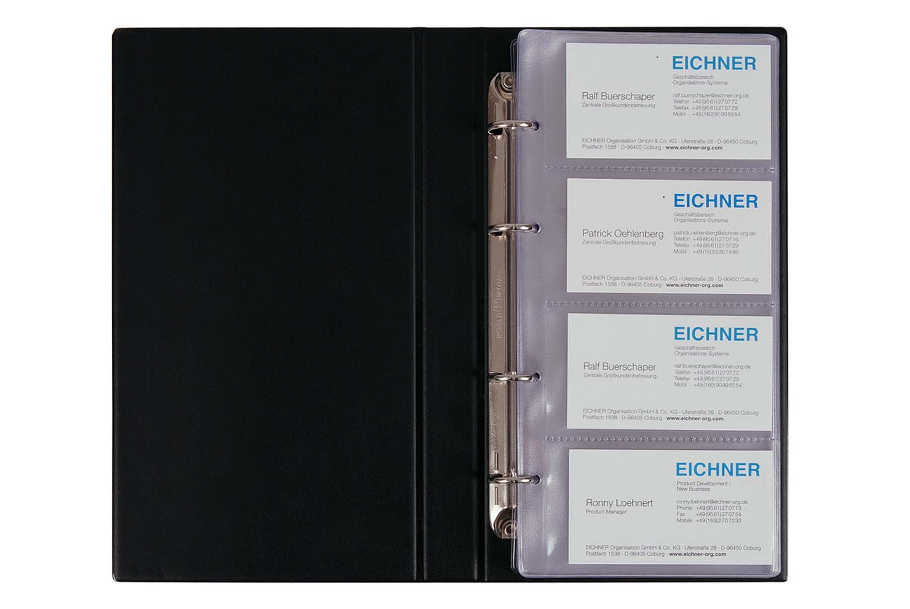 Vorschau: Visitenkartenbuch DIN A5