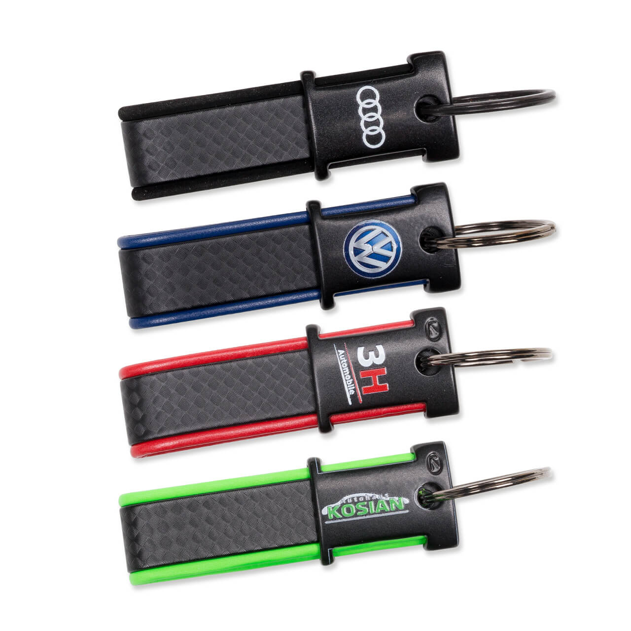W0688800_Schluesselanhaenger_Carbon_Designstreifen_Gruppe