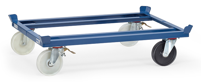 Fetra Paletten-Fahrgestell als Routenzug bis 1050 kg 1 Rolle leitfähig