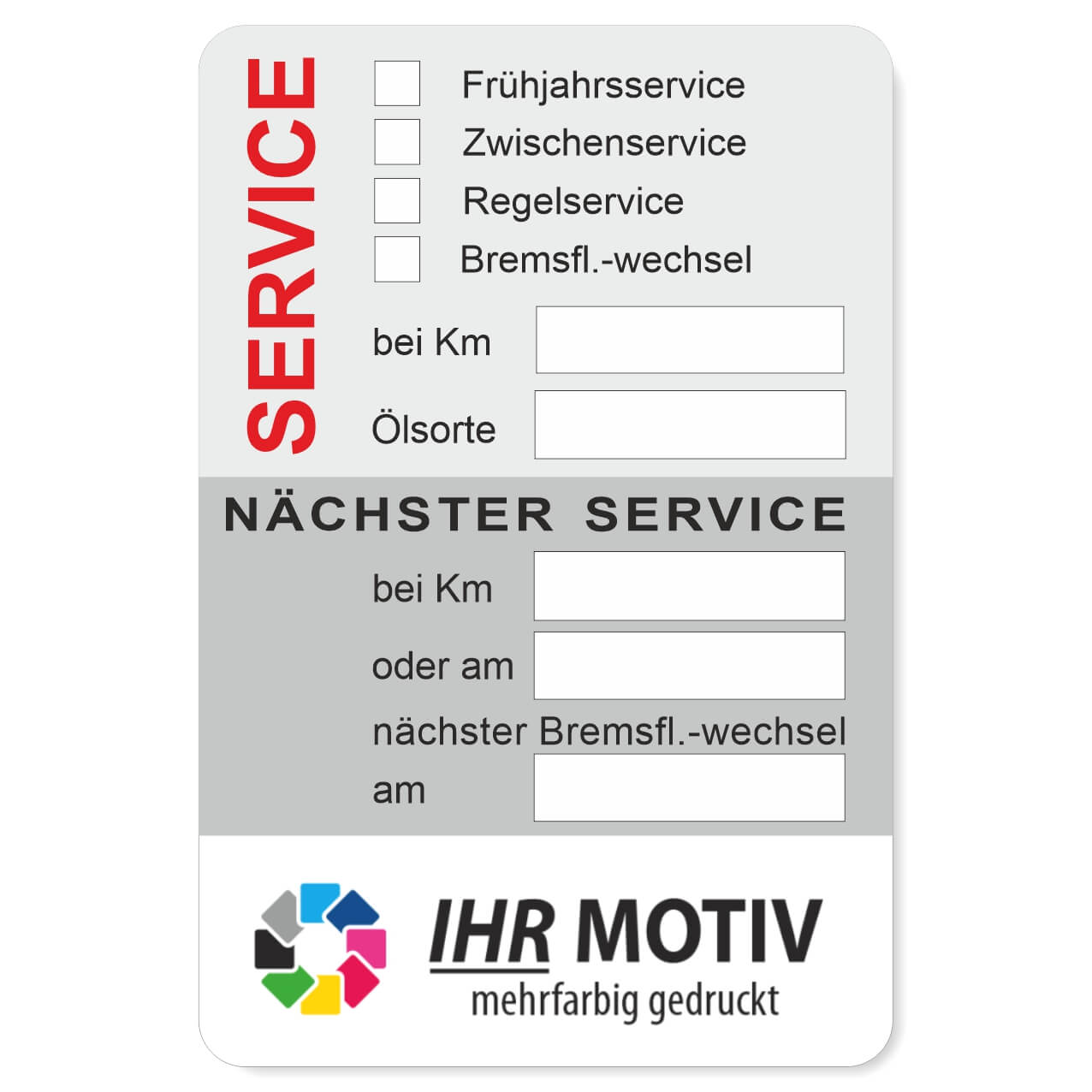 Service Checkliste 6