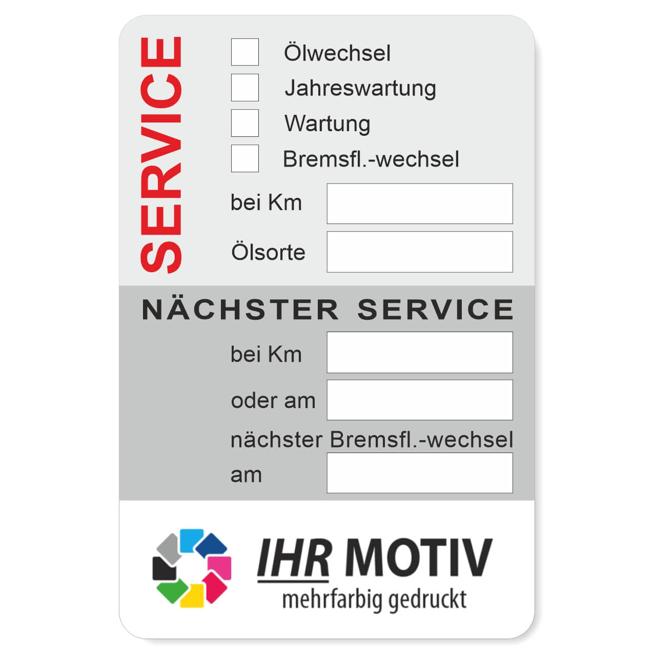 Service Checkliste 5