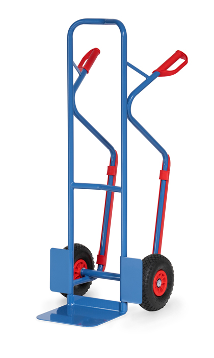 Vorschau: Fetra Stapelkarre PU-Räder 260 x 85 mm bis 300 kg Höhe 1300 mm Gleitkufen