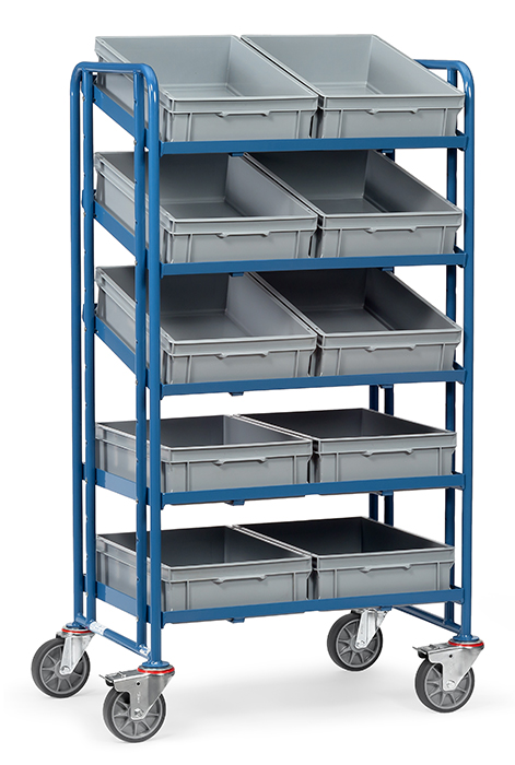 Fetra Eurokastenwagen mit Eurokästen Ladefläche 820 x 610 mm