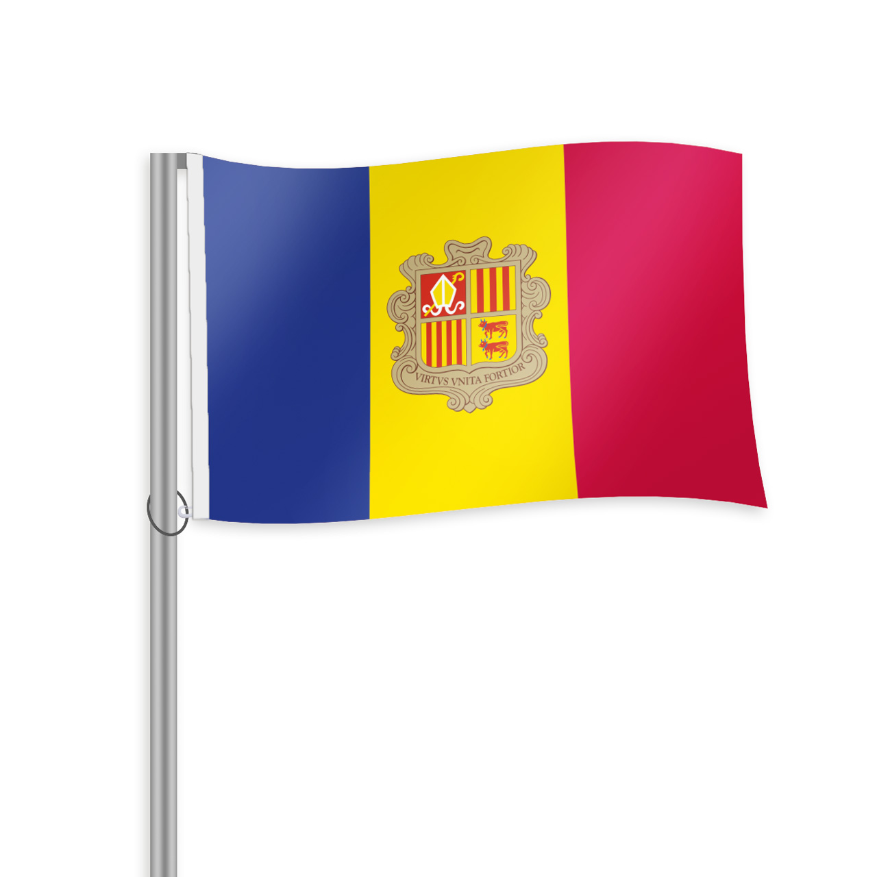 Vorschau: Andorra Fahne