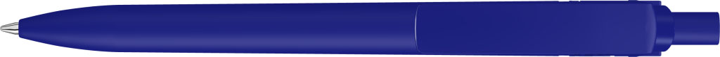 RECYCLED PET PEN STEP F Druckkugelschreiber dunkelblau Clip vorne