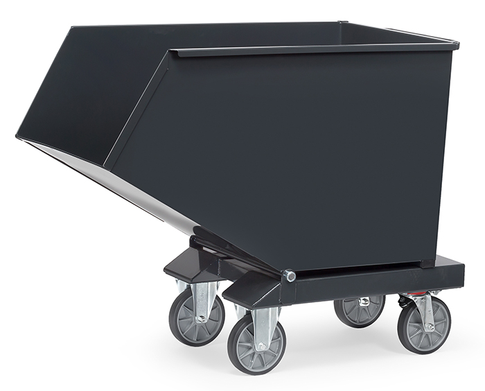 Fetra Muldenkipper Kastenmaße 1321 x 1044 x 735 mm Grau