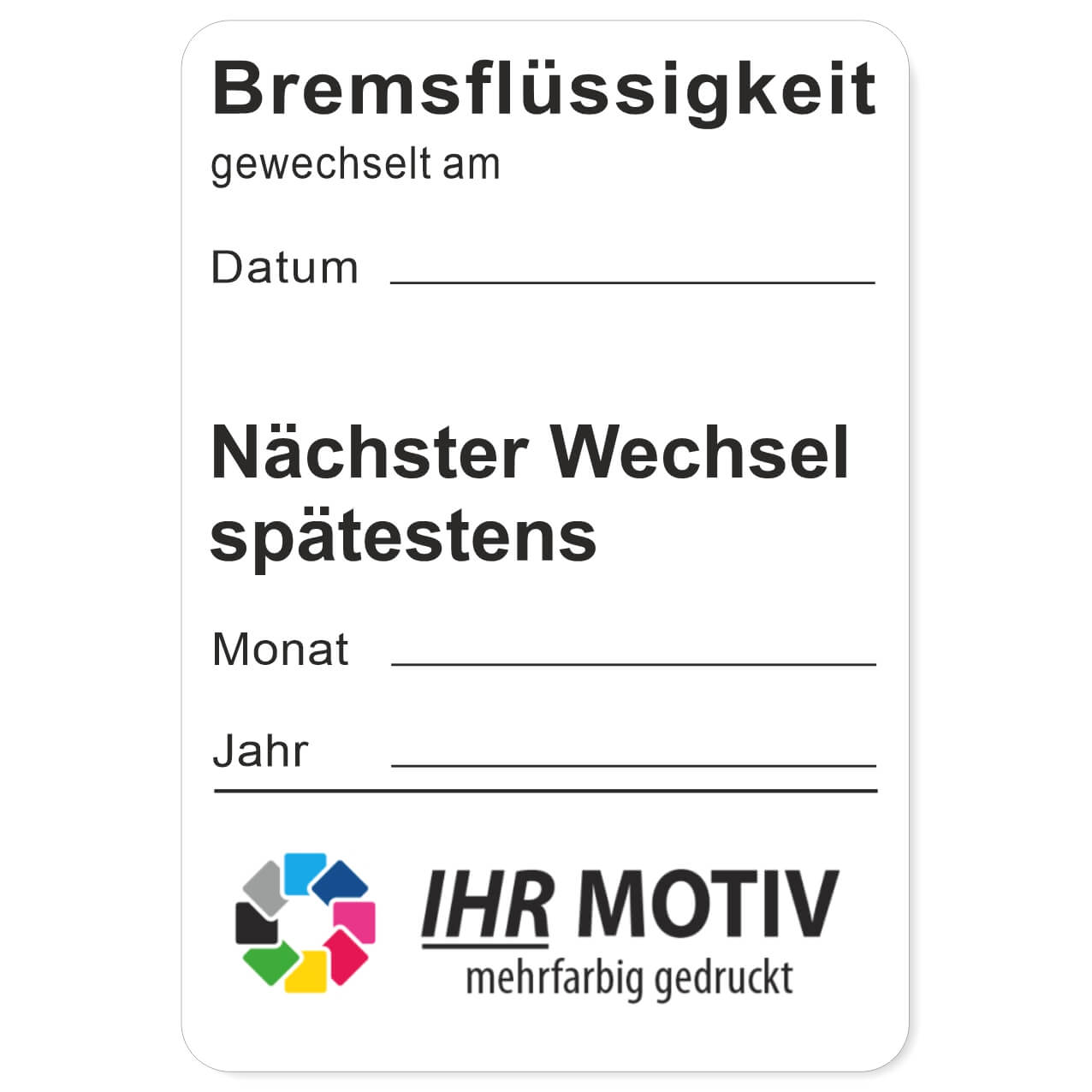 Bremsflüssigkeit, Nächster Wechsel