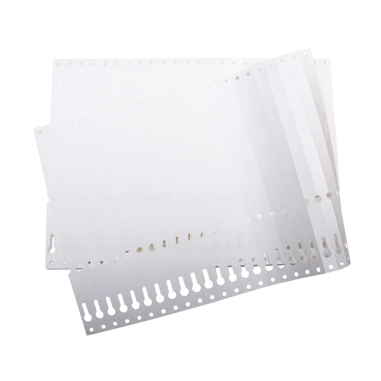 Vorschau: Schlaufenetiketten lang, Format: 220 x 13 mm