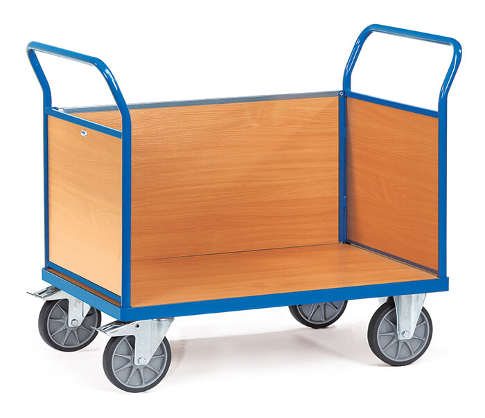 Vorschau: Fetra Dreiwandwagen Holzwände
