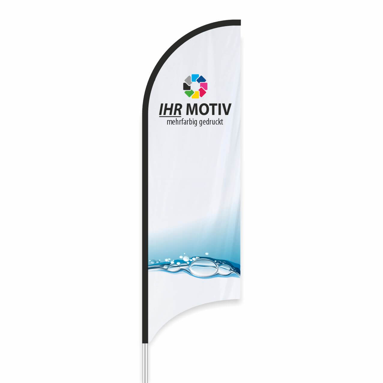 Vorschau: Beachflag, 90 x 305 cm Ladoga