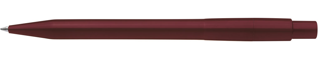PIXEL Druckkugelschreiber aubergine Clip hinten