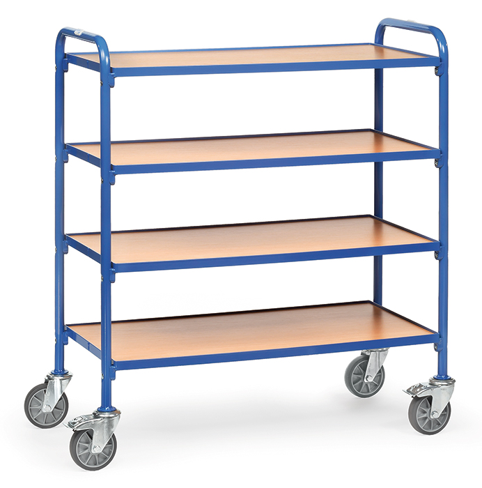 Vorschau: Fetra Beistellwagen mit Böden Ladefläche 940 x 470 mm