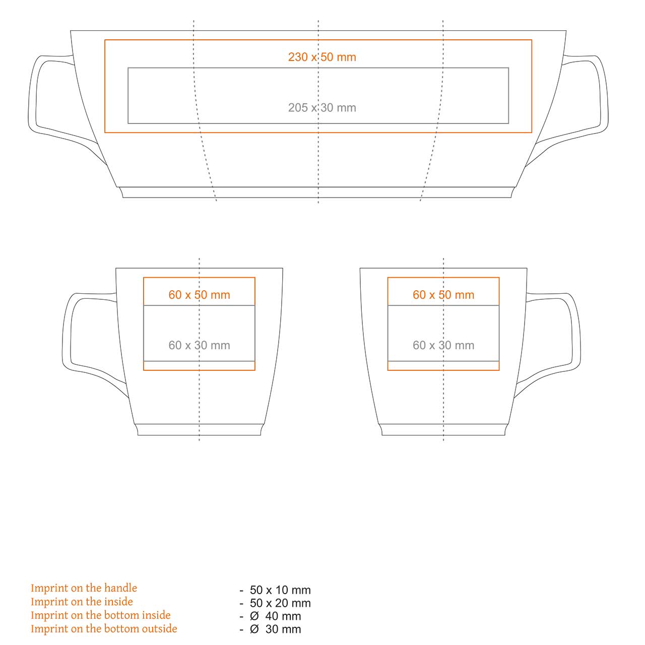 Vorschau: Barrel Pure Tasse aus Keramik