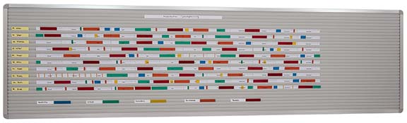 Einstecktafel Schienen:31200 x 58cm