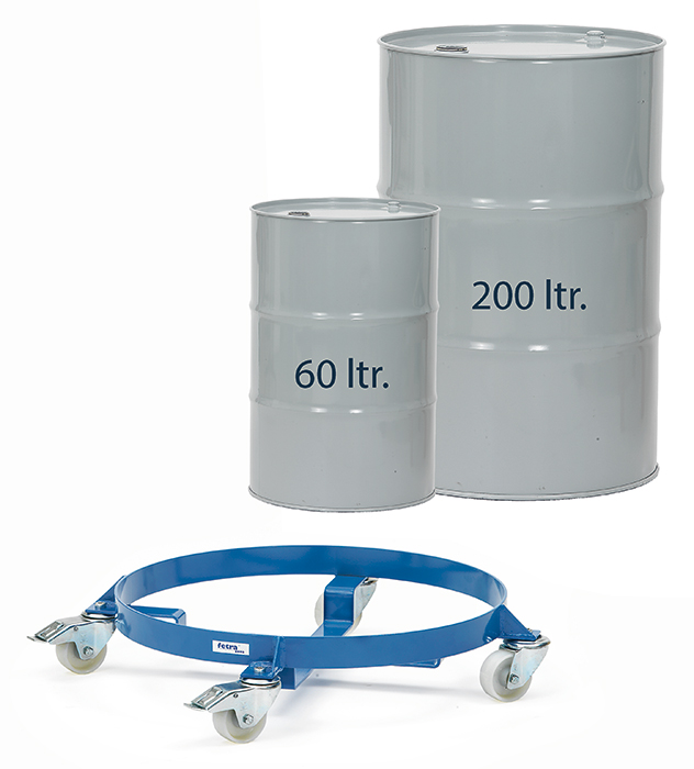 Vorschau: Fetra Fassroller Durchmesser 610 mm für 60 und 200 Liter Fässer