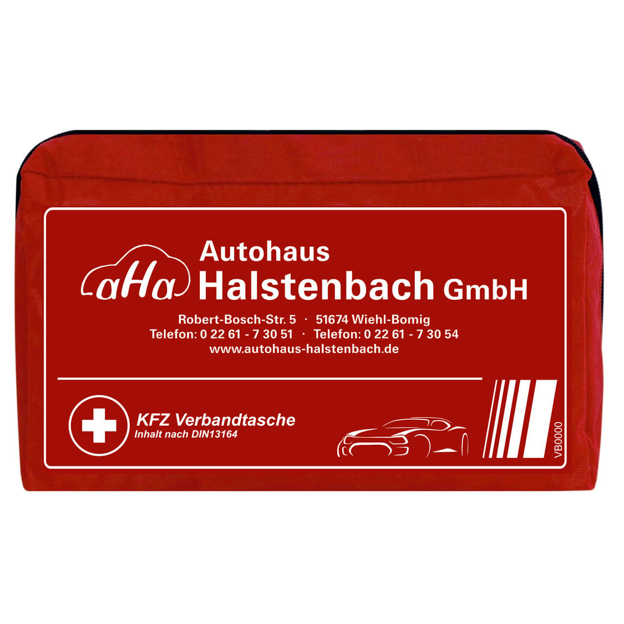 Vorschau: KFZ-Verbandtasche, mit Firmeneindruck