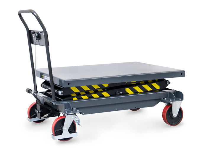 Vorschau: Fetra Hubtischwagen 1000 Kg Ladefläche 1200 x 800 mm