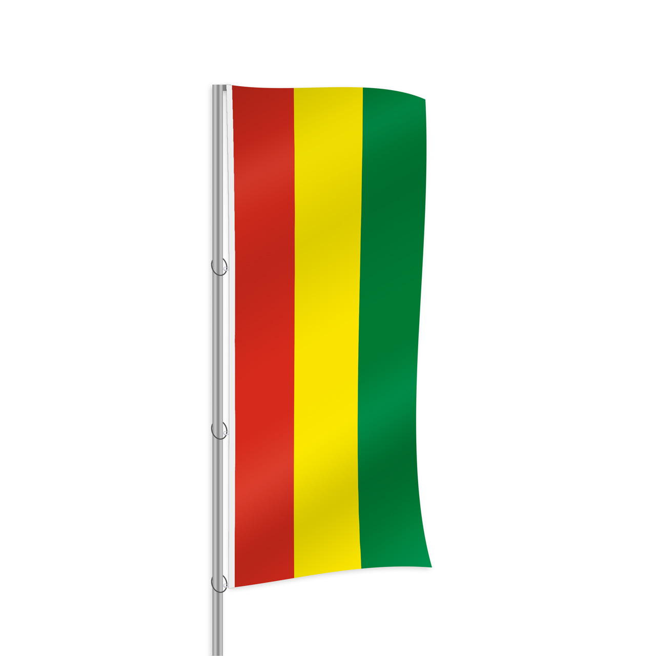 Bolivien Fahne im Hochformat kaufen